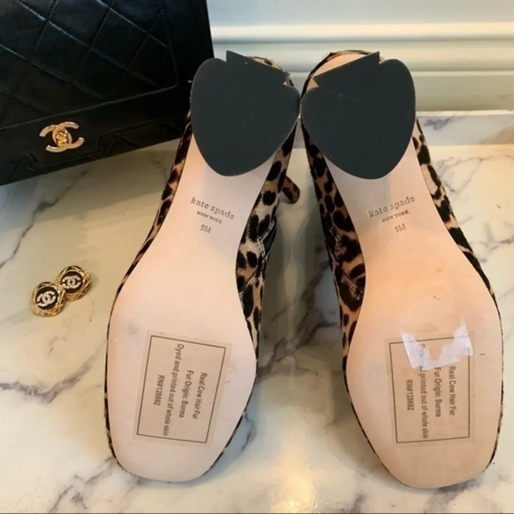 KATE SPADE Rudy Boots Leopard Print in Size 9
